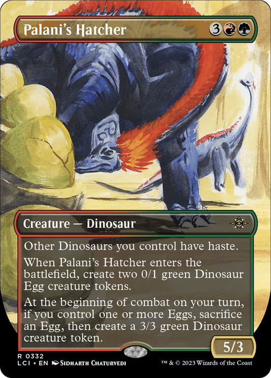 Palani's Hatcher (Borderless) (LCI-332) - The Lost Caverns of Ixalan (Borderless)