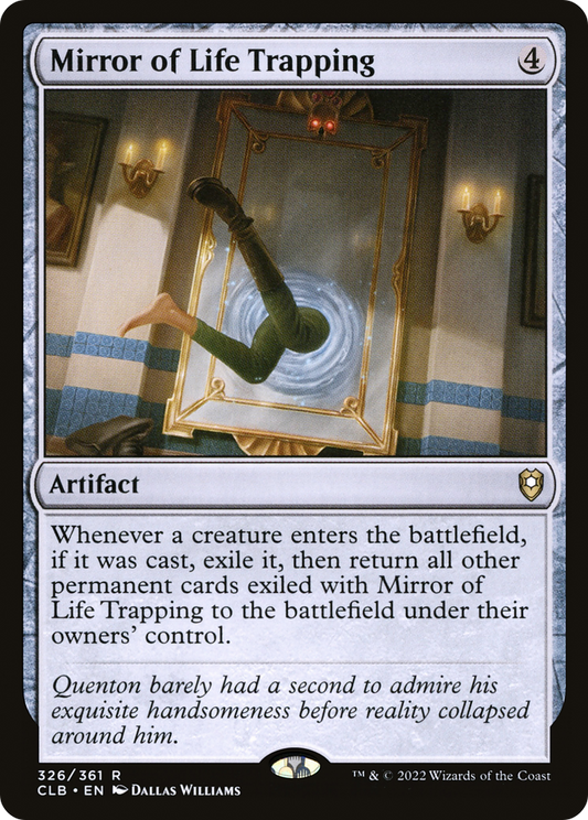 Mirror of Life Trapping (CLB-326) - Commander Legends: Battle for Baldur's Gate Foil