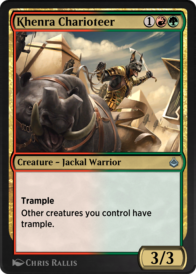 Khenra Charioteer (AKR-241) - Amonkhet Remastered