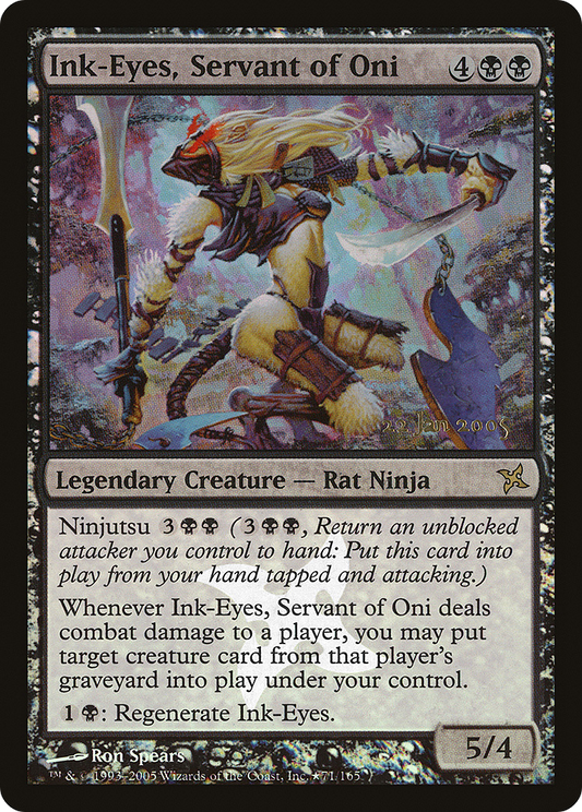 Ink-Eyes, Servant of Oni (PRE-071) - Betrayers of Kamigawa Promos Foil