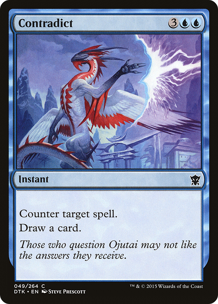 Contradict (DTK-049) - Dragons of Tarkir Foil