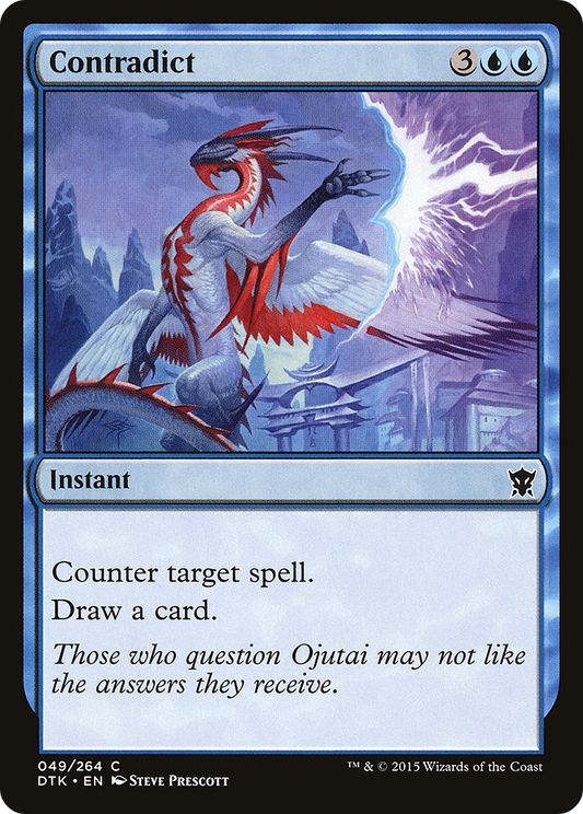 Contradict (DTK-049) - Dragons of Tarkir Foil