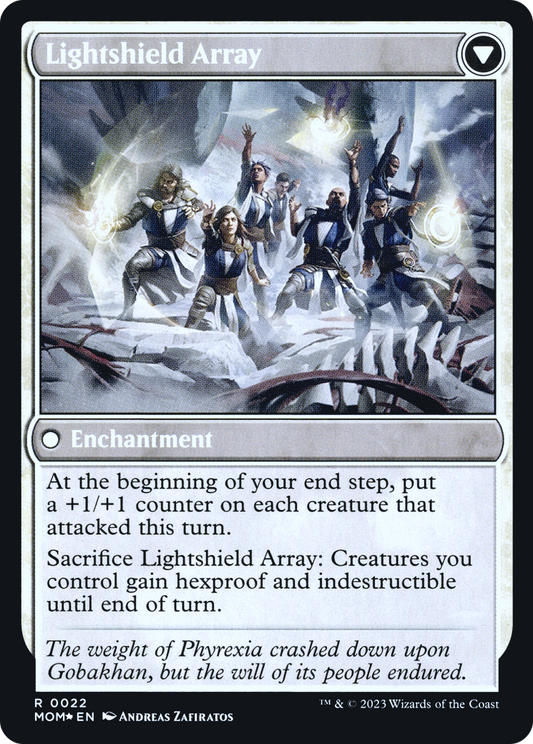 Invasion of Gobakhan // Lightshield Array (PMOM-22S) - March of the Machine Promos Foil