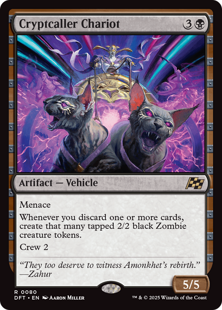 Cryptcaller Chariot  (DFT-080) - Aetherdrift