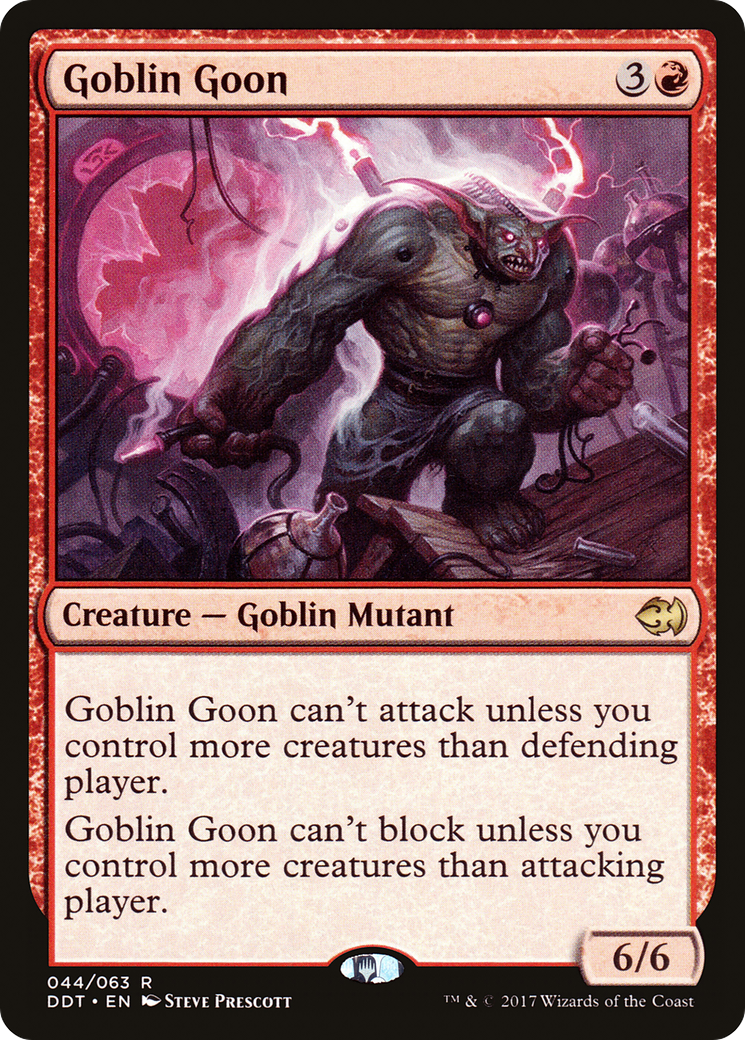 Goblin Goon (DDT-044) - Duel Decks: Merfolk vs. Goblins