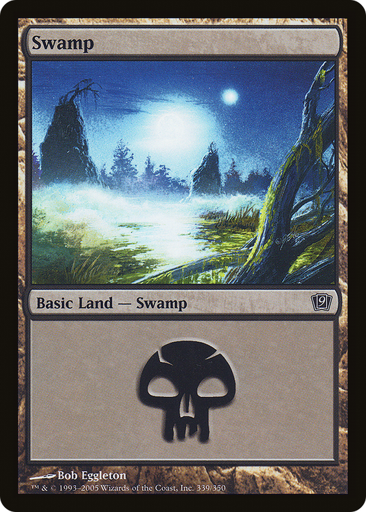 Swamp (9ED-339★) - Ninth Edition Foil