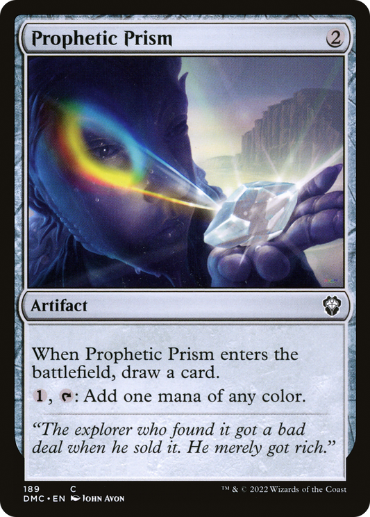 Prophetic Prism (DMC-189) - Dominaria United Commander