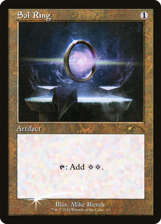 Sol Ring (PLG22-001) - Love Your LGS 2022 Foil