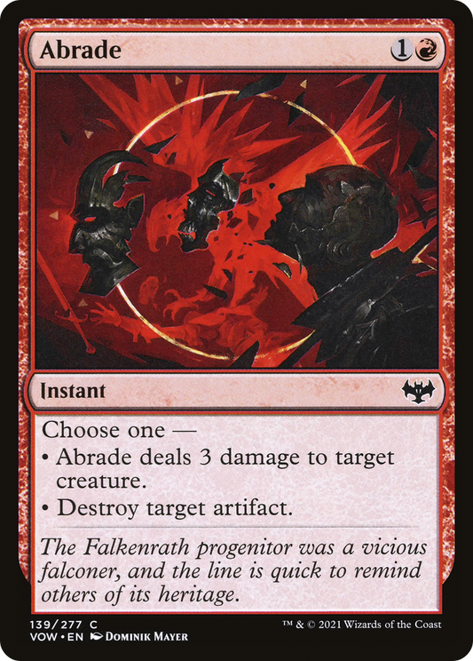 Abrade (VOW-139) - Innistrad: Crimson Vow