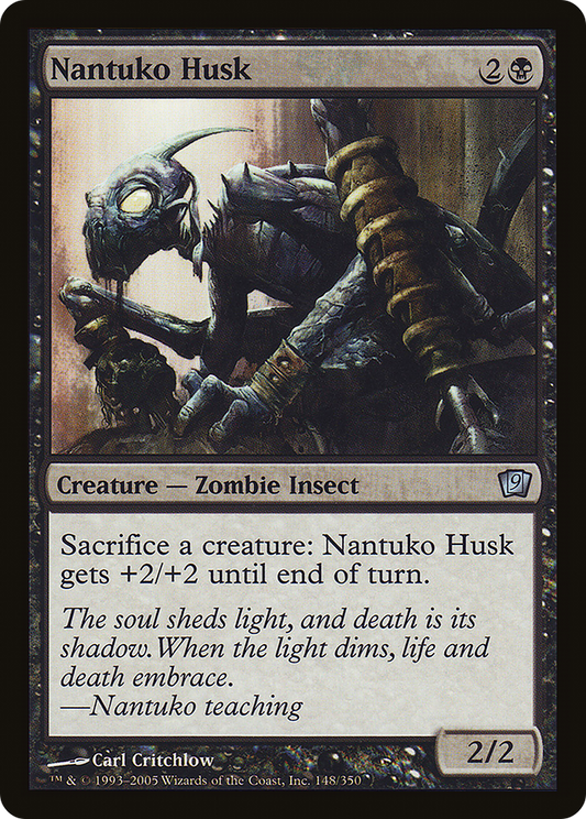 Nantuko Husk (9ED-148★) - Ninth Edition Foil