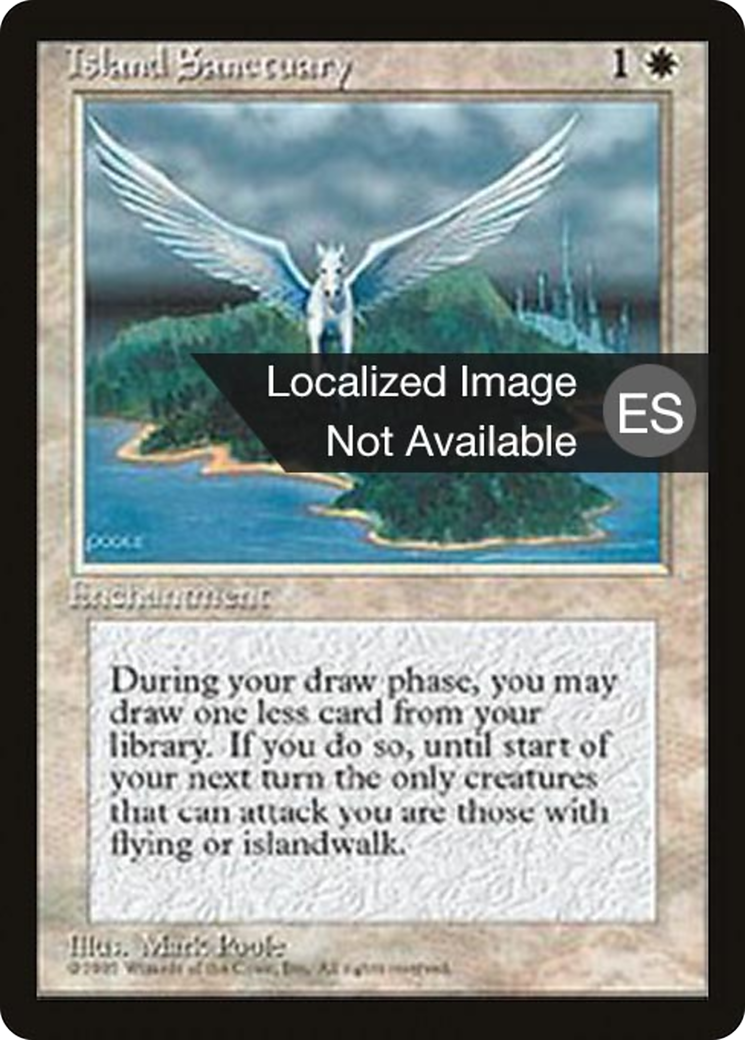 Island Sanctuary (4BB-031) - Fourth Edition Foreign Black Border