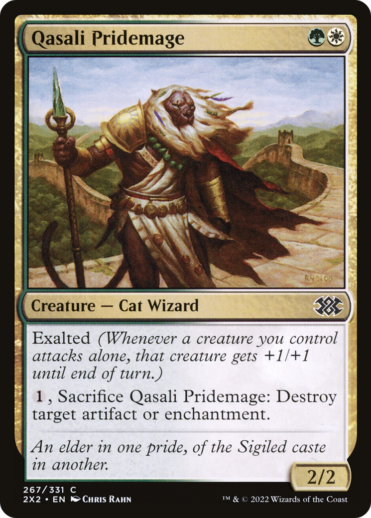 Qasali Pridemage (2X2-267) - Double Masters 2022 Foil