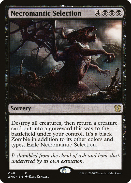 Necromantic Selection (ZNC-048) - Zendikar Rising Commander