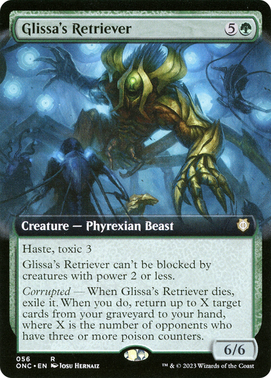 Glissa's Retriever (ONC-056) - Phyrexia: All Will Be One Commander: (Extended Art)