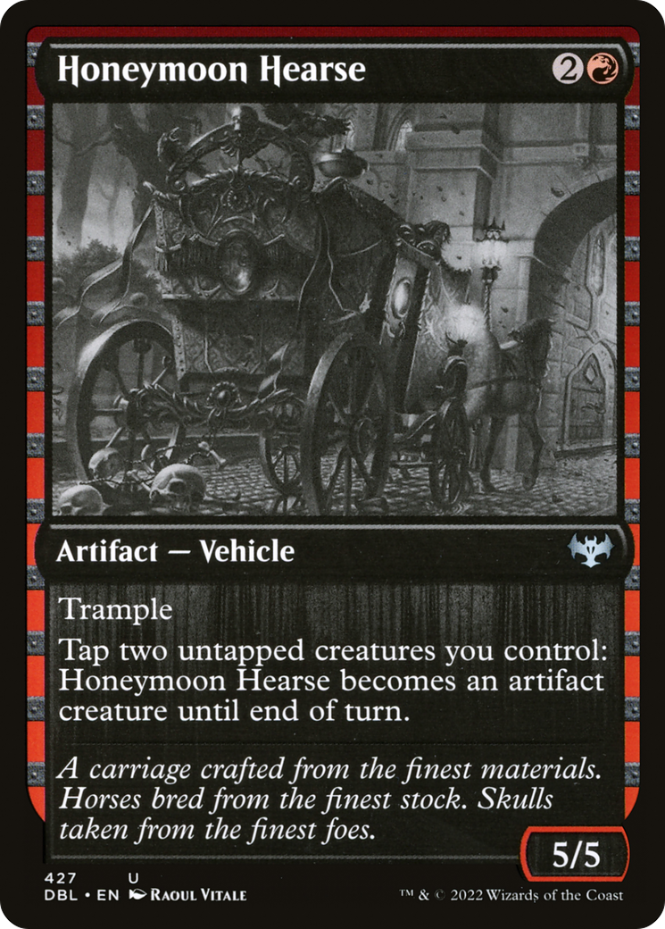 Honeymoon Hearse (DBL-427) - Innistrad: Double Feature Foil