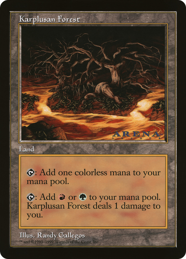 Karplusan Forest (OLEP-068) - Oversized League Prizes