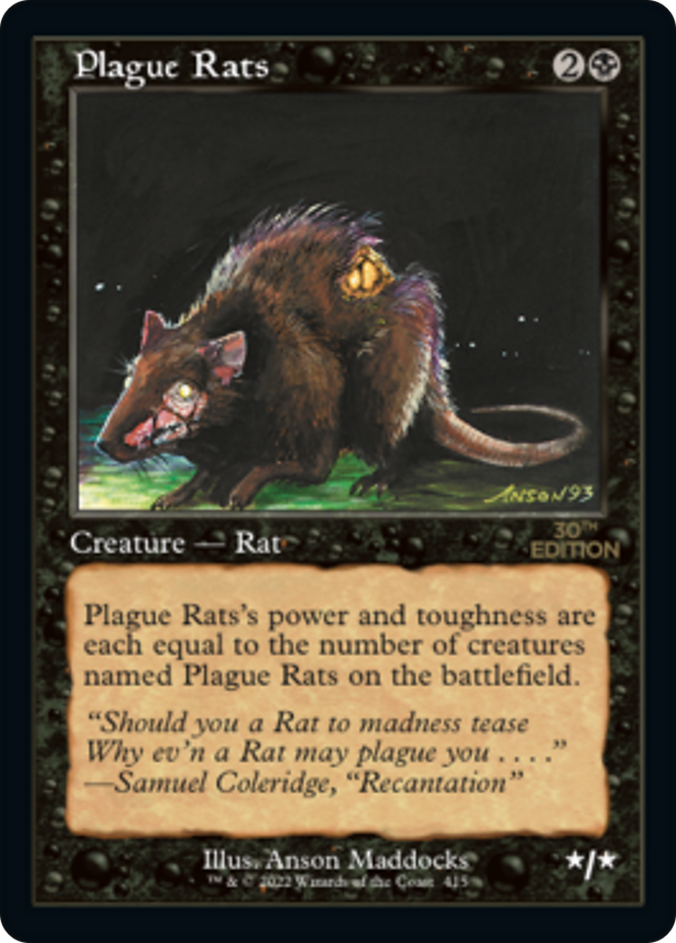 Plague Rats (30A-415) - 30th Anniversary Edition