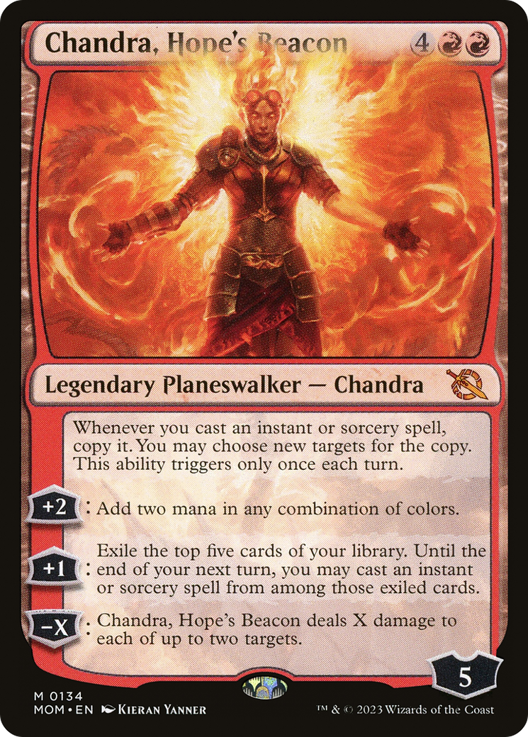 Chandra, Hope's Beacon (MOM-134) - March of the Machine