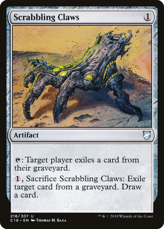 Scrabbling Claws (C18-218) - Commander 2018