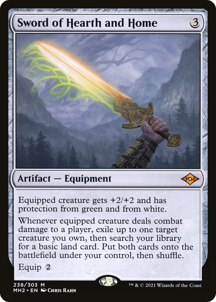 Sword of Hearth and Home (MH2-238) - Modern Horizons 2 Foil