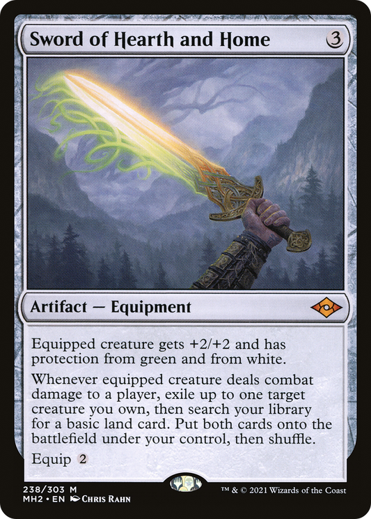 Sword of Hearth and Home (MH2-238) - Modern Horizons 2 Foil