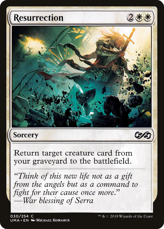 Resurrection (UMA-030) - Ultimate Masters Foil