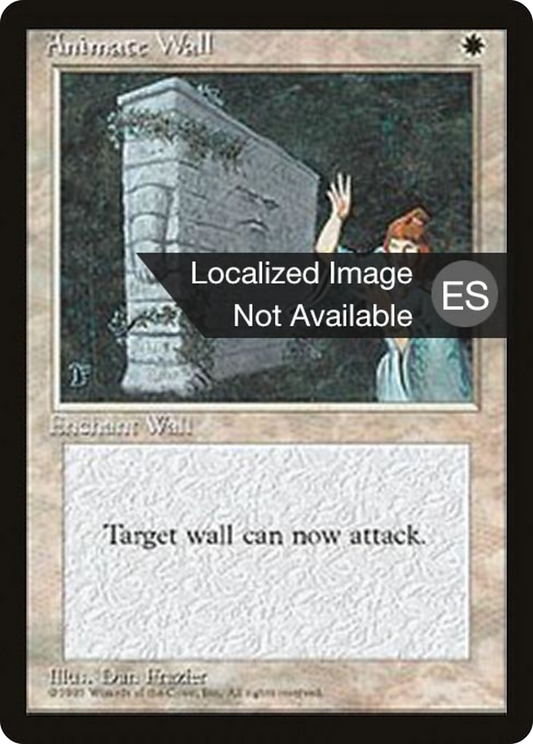 Animate Wall (4BB-004) - Fourth Edition Foreign Black Border