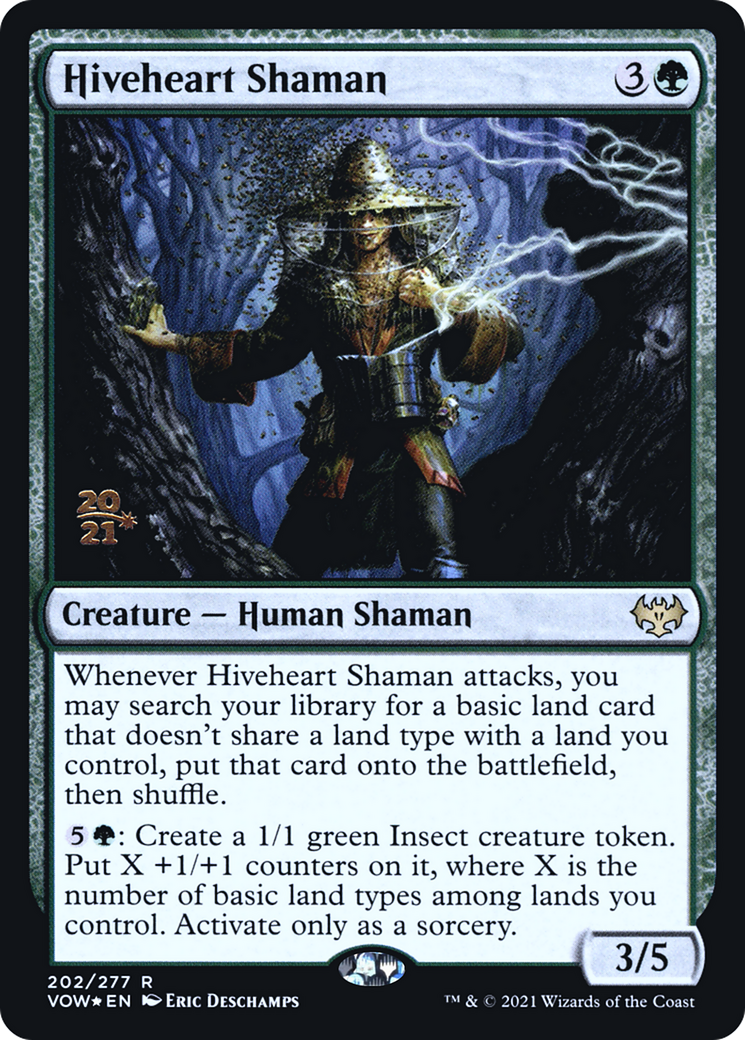 Hiveheart Shaman (PVOW-202S) - Innistrad: Crimson Vow Promos Foil