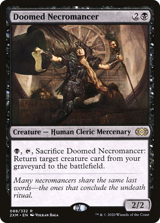 Doomed Necromancer (2XM-088) - Double Masters