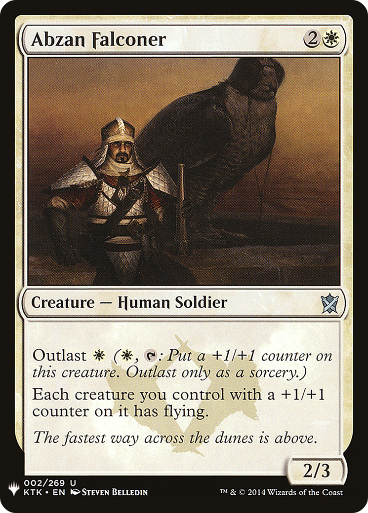 Abzan Falconer (PLST-KTK-2) - The List