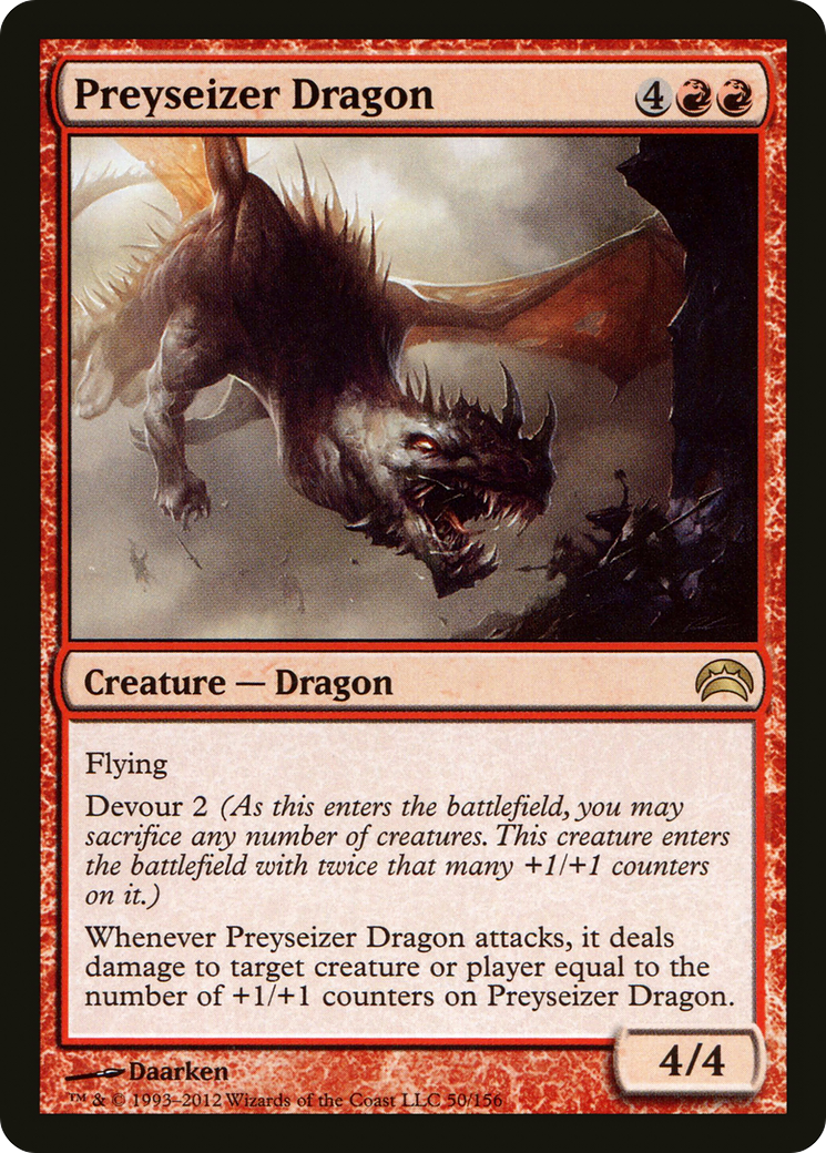 Preyseizer Dragon (PC2-050) - Planechase 2012