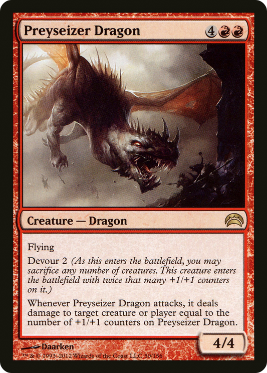 Preyseizer Dragon (PC2-050) - Planechase 2012