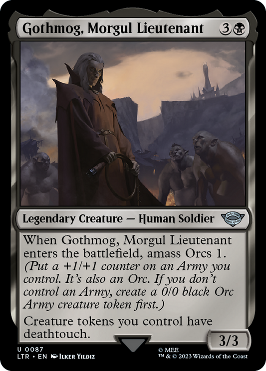 Gothmog, Morgul Lieutenant (LTR-087) - The Lord of the Rings: Tales of Middle-earth Foil
