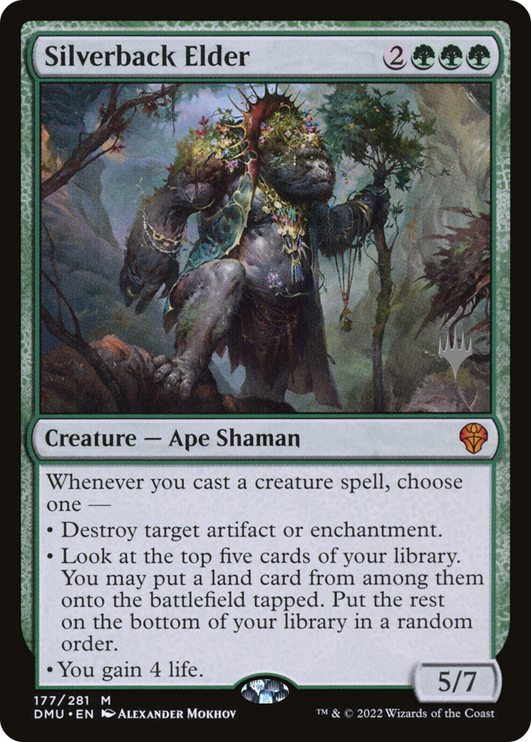 Silverback Elder (PPDMU-177) - Dominaria United Promos (Promo Pack)
