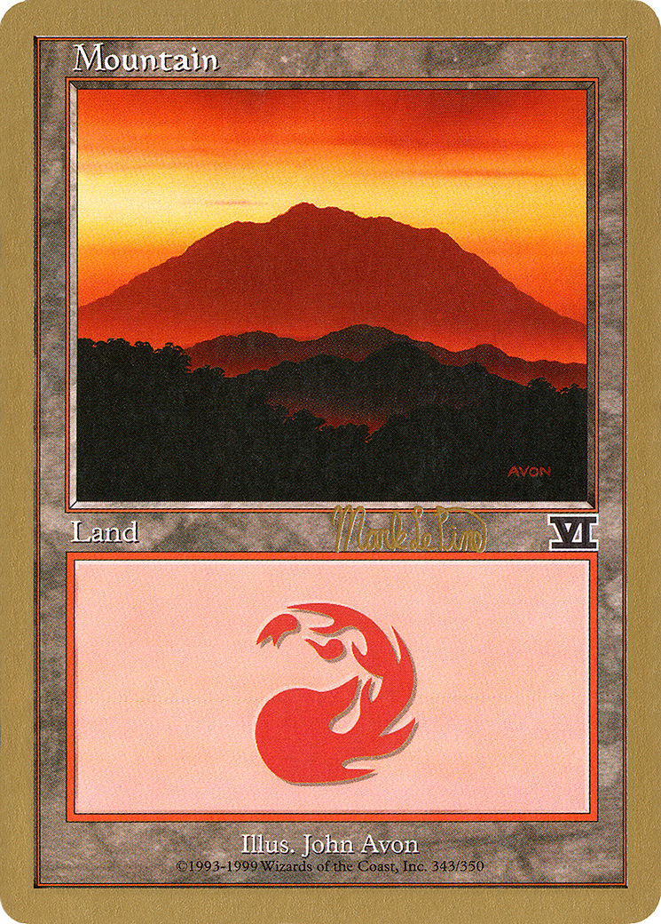 Mountain (WC99-MLP343) - World Championship Decks 1999