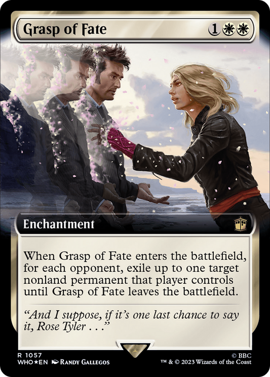 Grasp of Fate (WHO-1057) - Doctor Who: (Extended Art) Foil