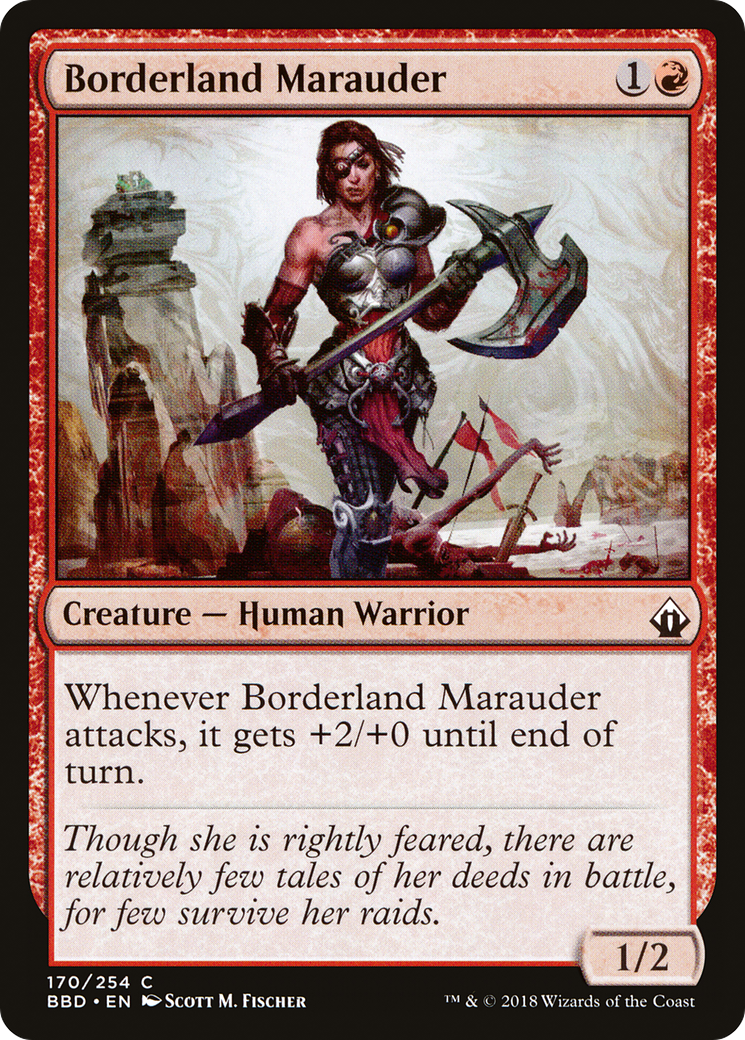 Borderland Marauder (BBD-170) - Battlebond
