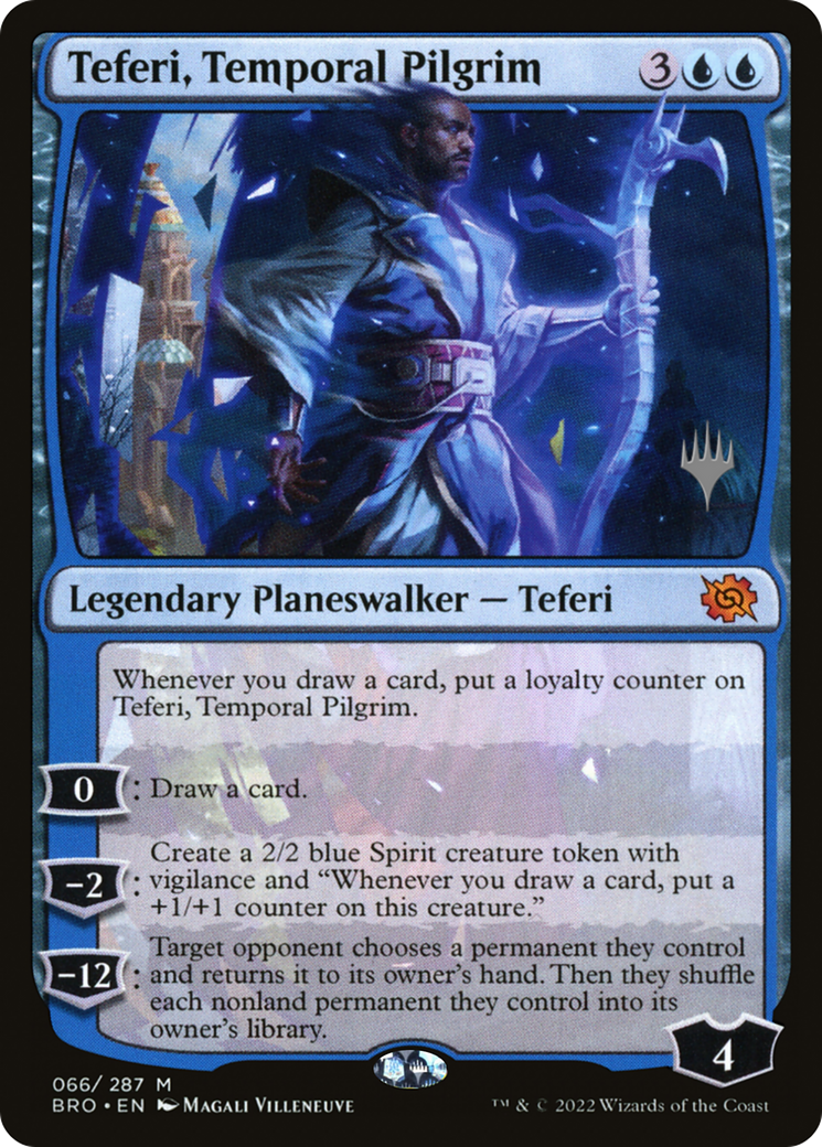 Teferi, Temporal Pilgrim (PPBRO-066) - The Brothers' War Promos Foil (Promo Pack)