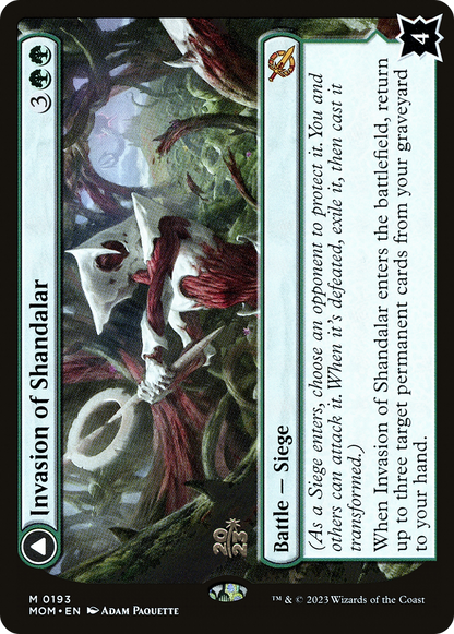 Invasion of Shandalar // Leyline Surge (PMOM-193S) - March of the Machine Promos Foil