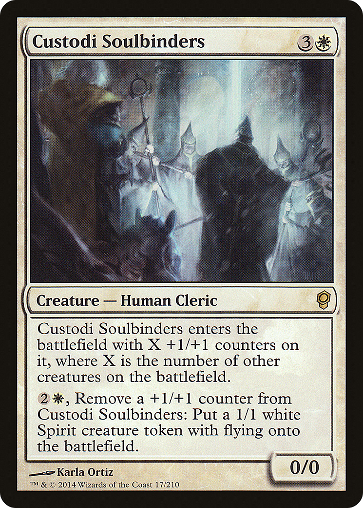 Custodi Soulbinders (CNS-017) - Conspiracy Foil