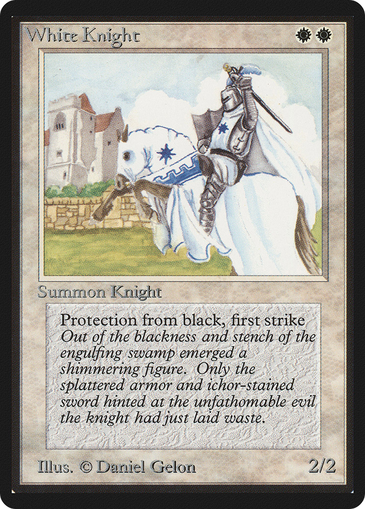 White Knight (LEB-044) - Limited Edition Beta