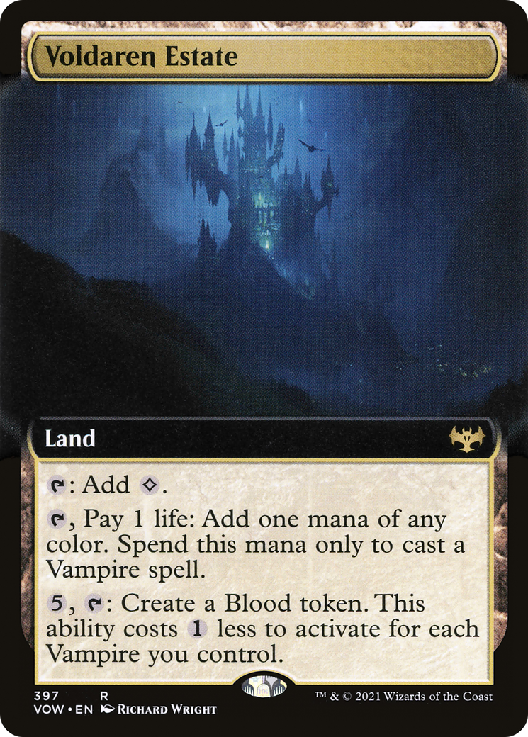 Voldaren Estate (Extended Art)  (VOW-397) - Innistrad: Crimson Vow: (Extended Art)