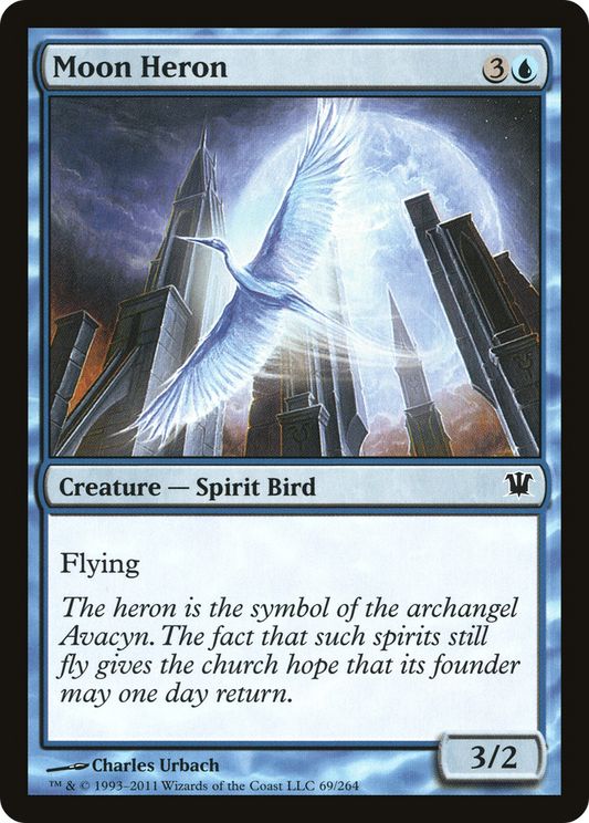 Moon Heron (ISD-069) - Innistrad