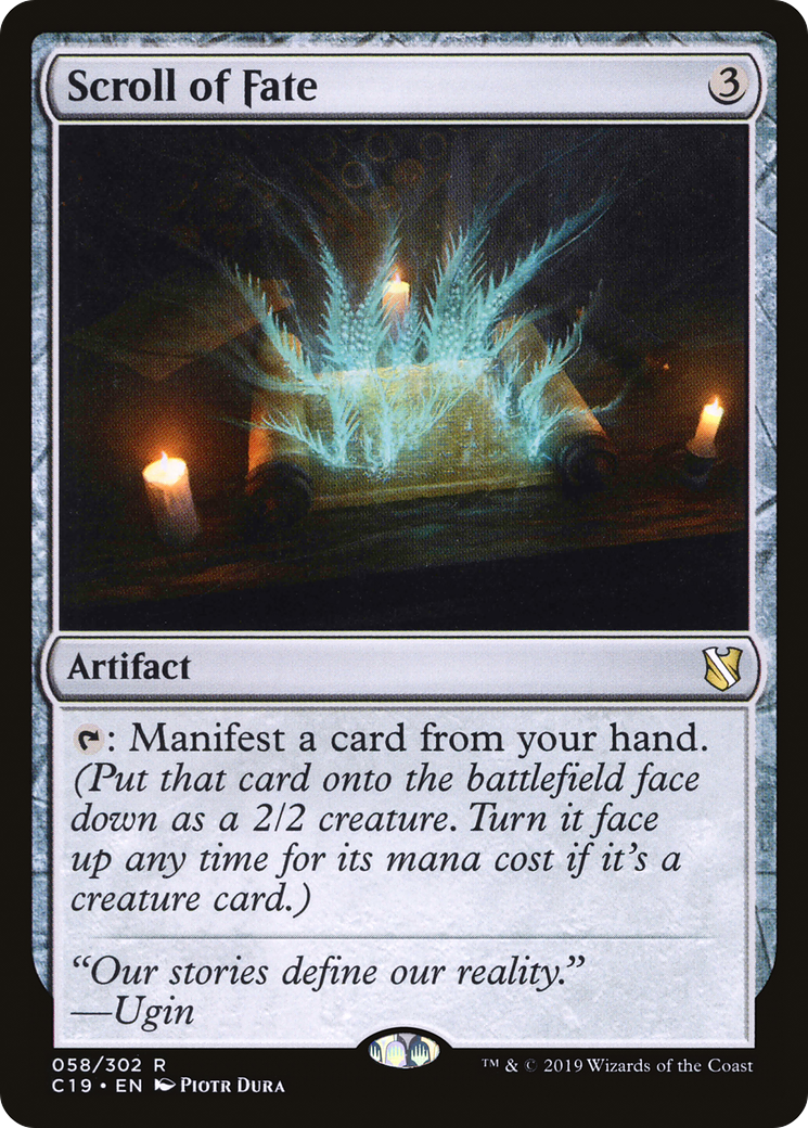 Scroll of Fate (C19-058) - Commander 2019