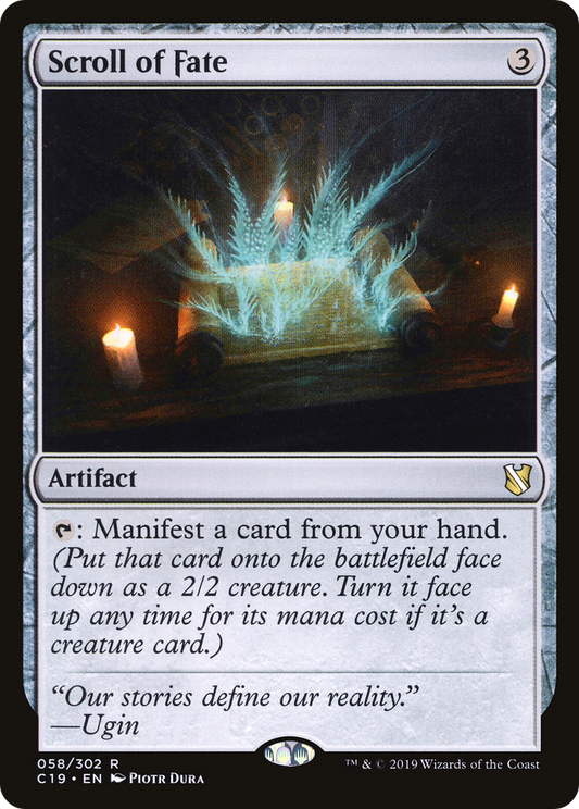 Scroll of Fate (C19-058) - Commander 2019