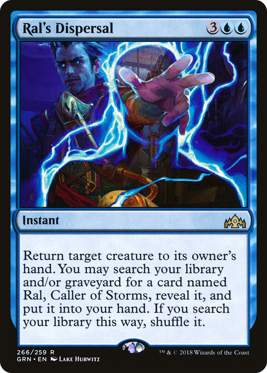 Ral's Dispersal (GRN-266) - Guilds of Ravnica