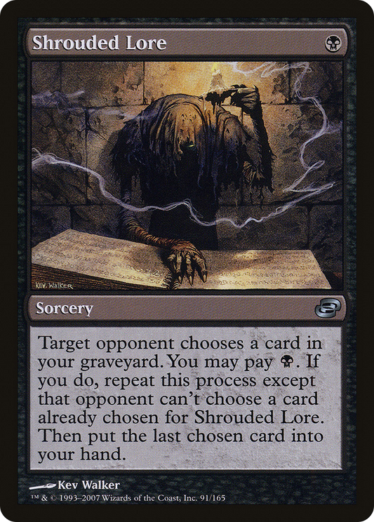 Shrouded Lore (PLC-091) - Planar Chaos: (colorshifted)