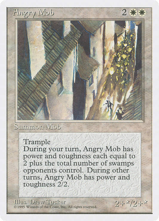 Angry Mob (4ED-003) - Fourth Edition