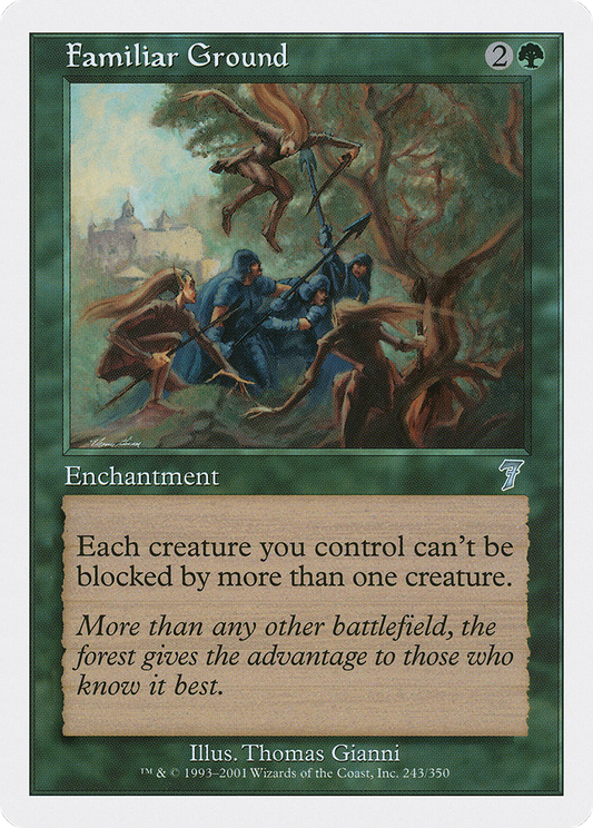 Familiar Ground (7ED-243) - Seventh Edition
