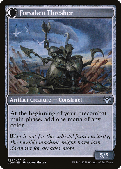 Foreboding Statue // Forsaken Thresher (VOW-256) - Innistrad: Crimson Vow: (Double Faced Transform)